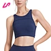 This yoga top with bra offers both style and support, ideal for seamless transitions from the mat to everyday wear.